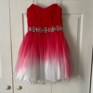 Strapless dress
